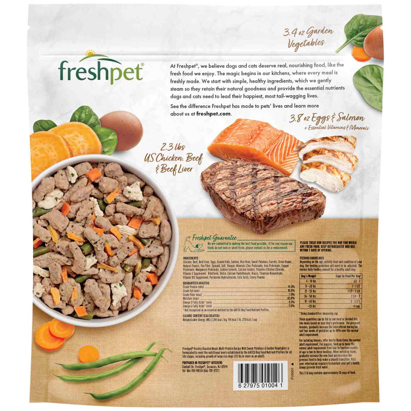 Freshpet ingredients outlet