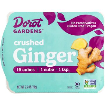 Dorot Gardens Crushed Ginger Cubes, 16 ct