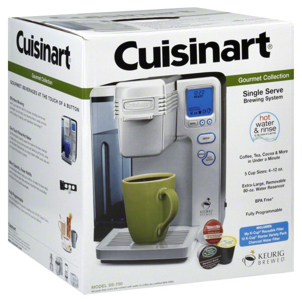 Cuisinart Gourmet Collection Single-Serve Brewing System - Shop Coffee ...