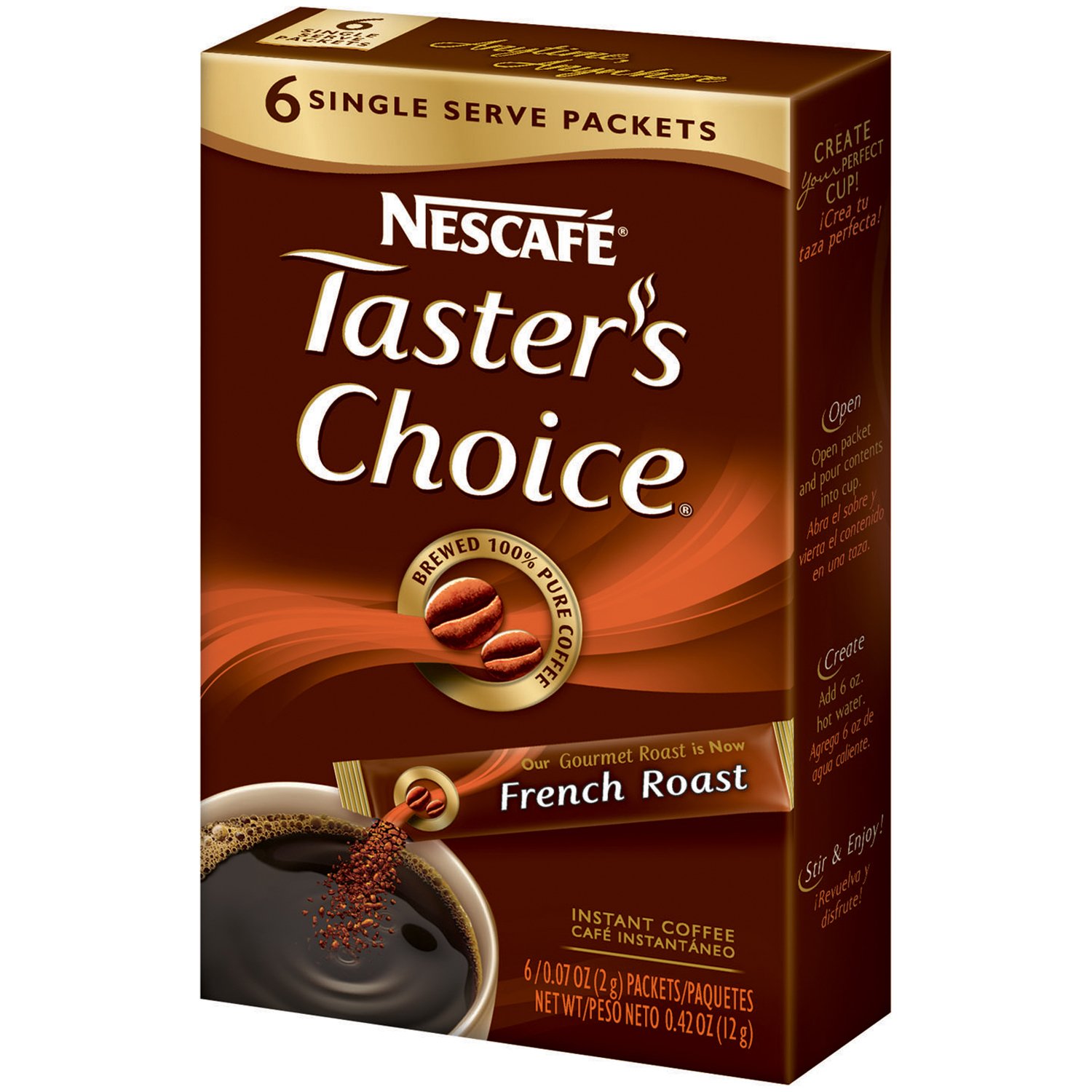 Nescafe Taster's Choice French Roast Instant Coffee Shop Coffee at HEB