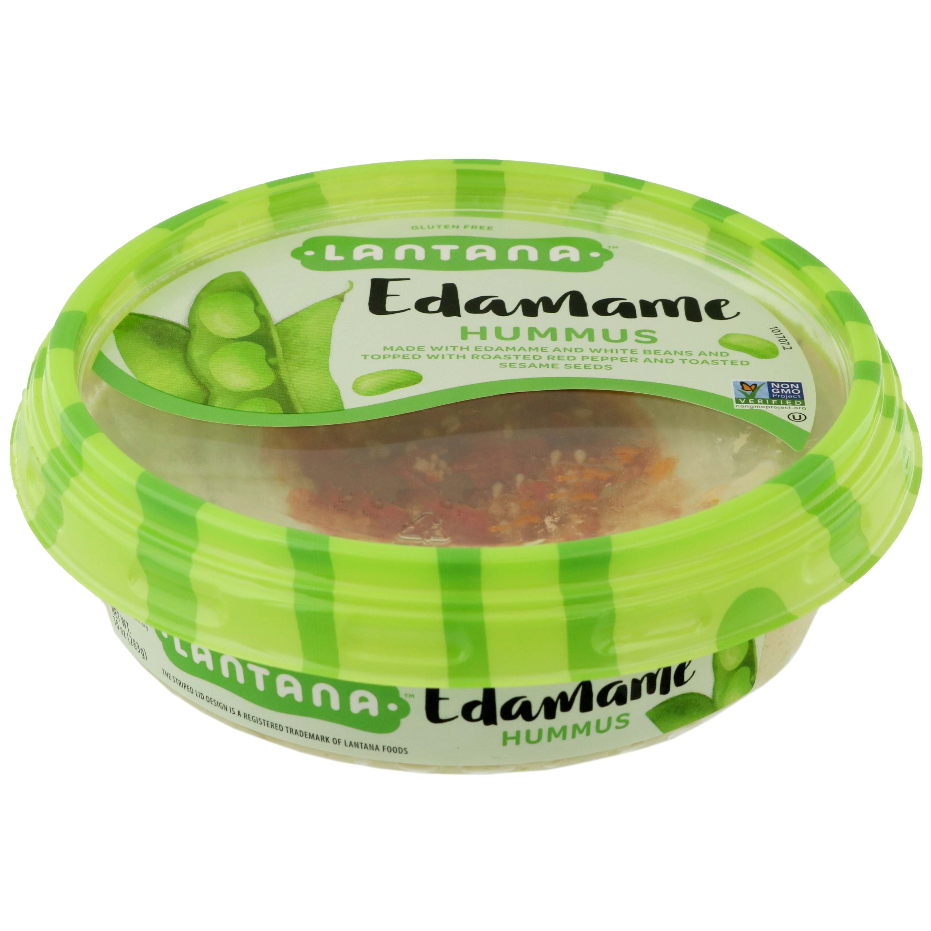 Lantana Hummus Edamame with Roasted Red Pepper Shop Dip at HEB