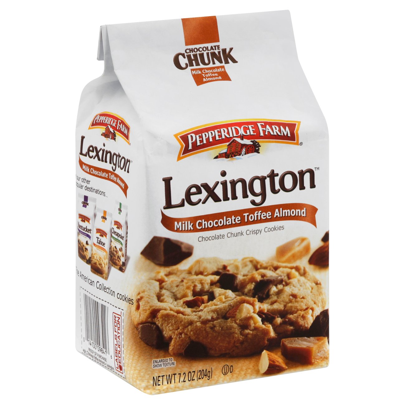 Pepperidge Farm Lexington Milk Chocolate Toffee Almond Cookies Shop
