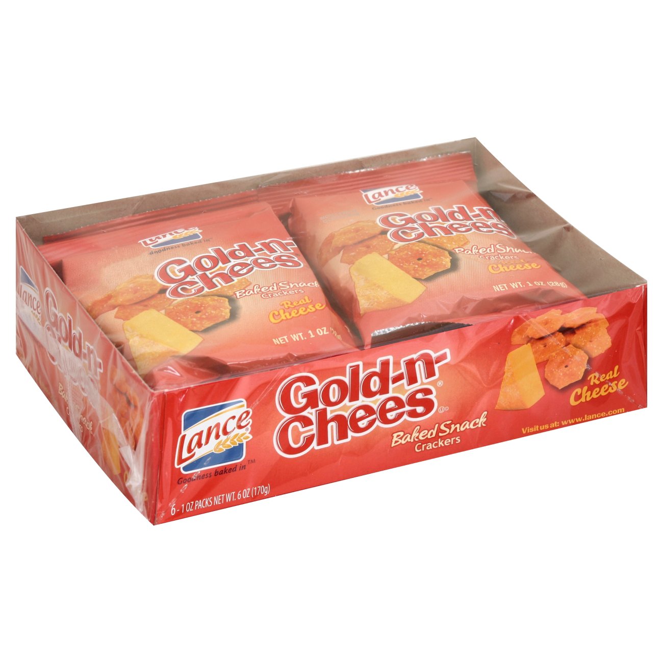 Lance Gold-N-Cheese Crackers - Shop Crackers & Breadsticks at H-E-B