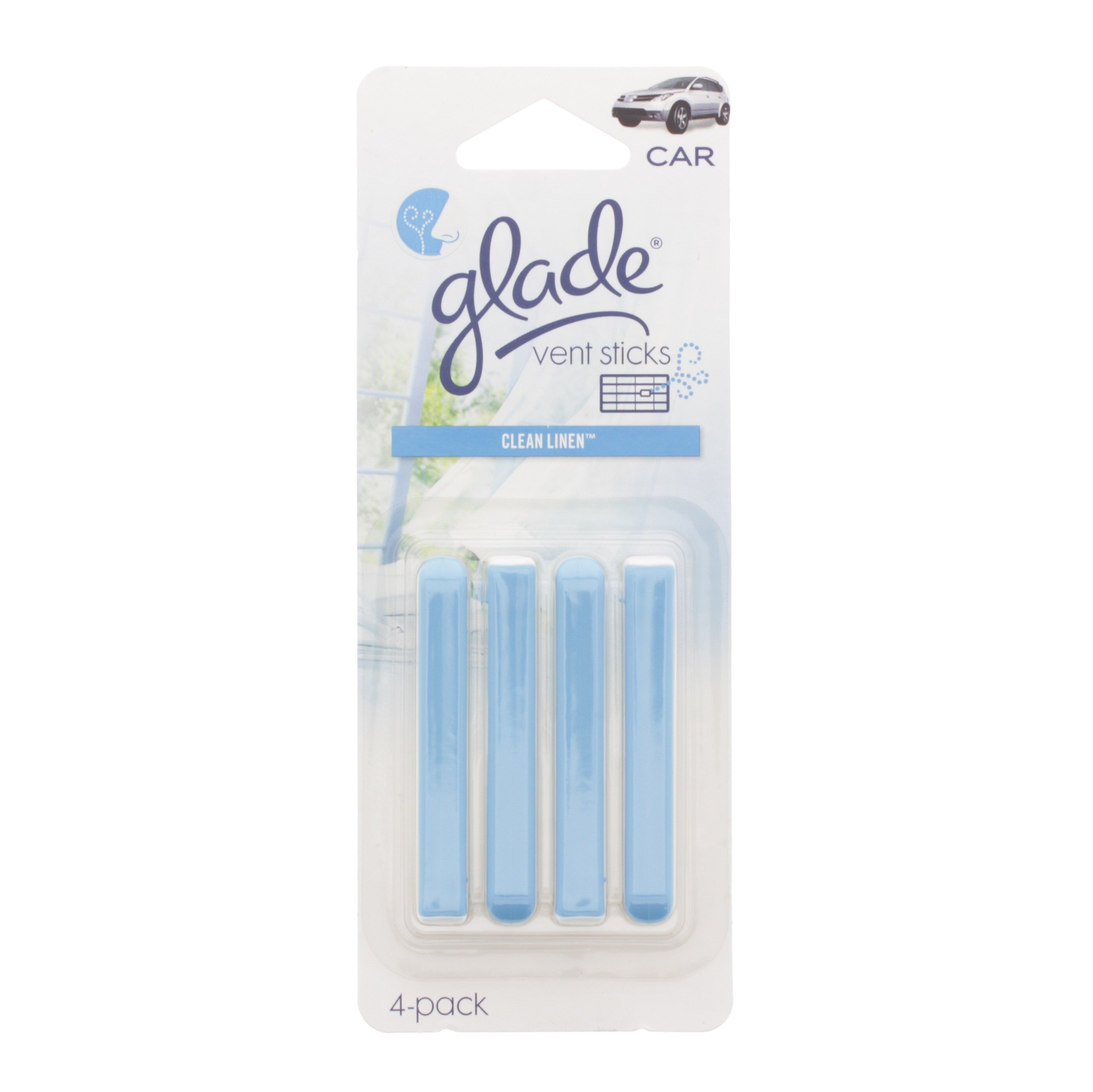 Glade Vent Sticks Car Air Freshener, Clean Linen Shop Patio & Outdoor