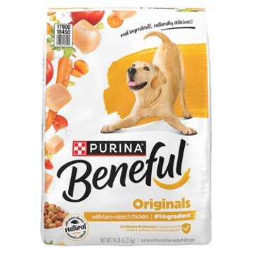 Beneful Purina Originals Natural Dog Food Dry Recipe - Farm-Raised Chicken