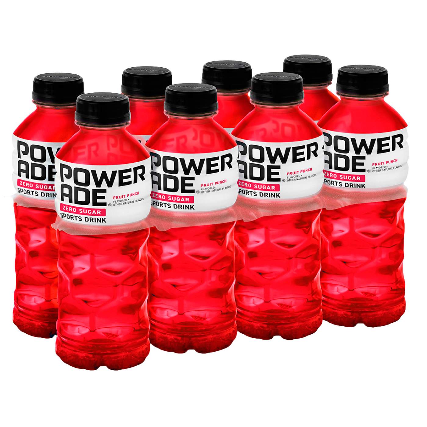 Powerade Zero Fruit Punch Sports Drink 8 pk Bottles; image 2 of 2