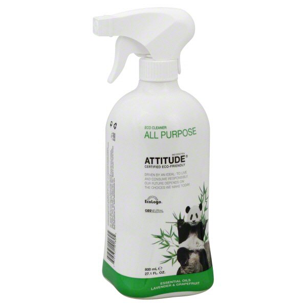 Attitude Eco Cleaner, All Purpose, Lavender & Grapefruit - 27.1 fl oz