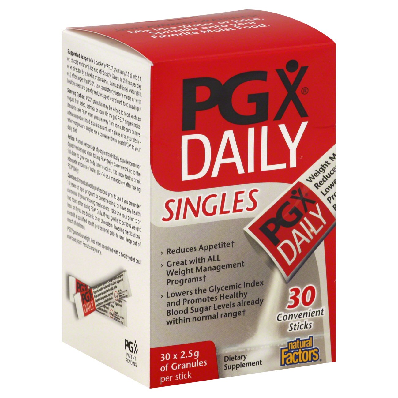 PGX Daily Natural Factors Slimstyx PGX Packets - Shop Diet & fitness at ...