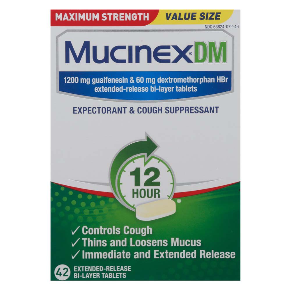 GoodSense Mucus DM Guaifenesina Y Dextrometorfano Hydrobromuro Tabletas