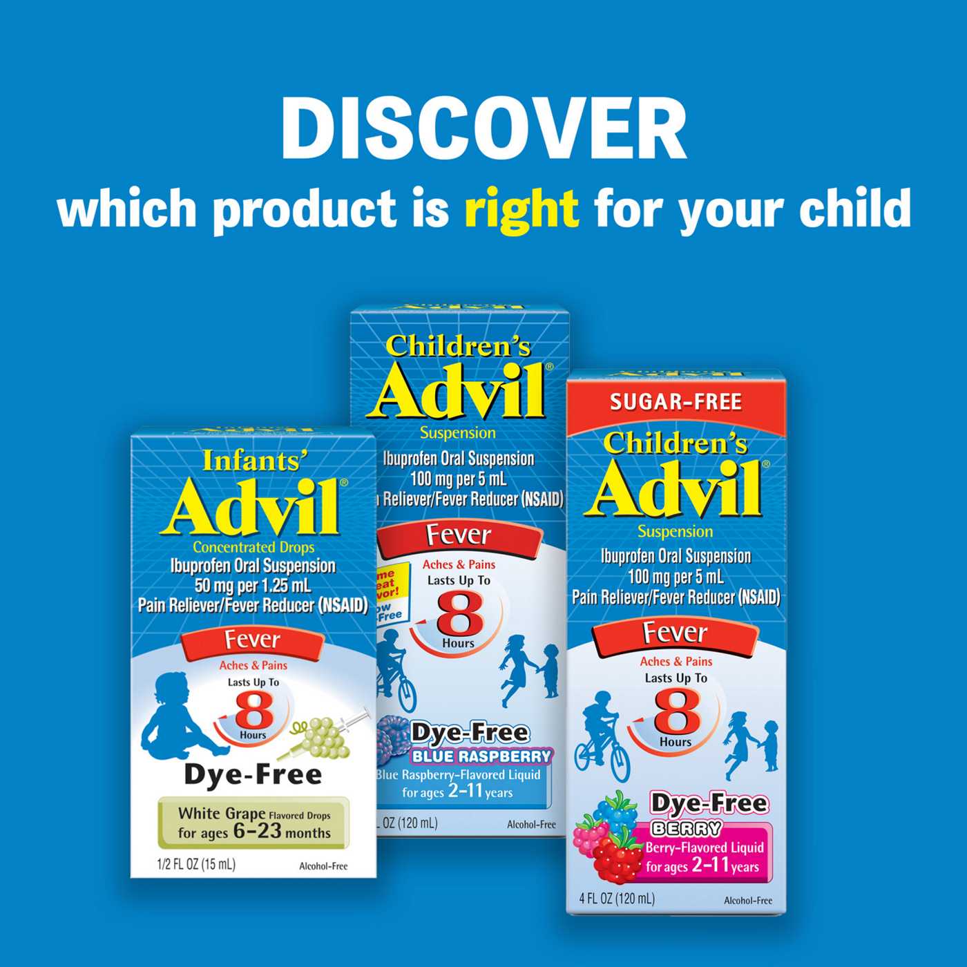 Advil Children's Junior Strength Chewable Grape Ibuprofen; image 4 of 8
