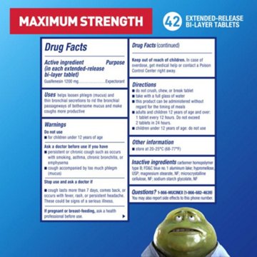 Mucinex SE - Max Strength Extended Release Tablets