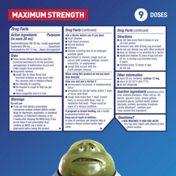 Mucinex Fast-Max Severe Congestion and Cough Liquid