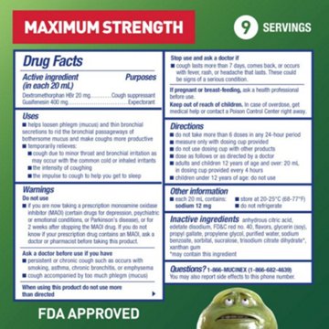 Mucinex FAST-MAX DM Cough & Chest Congestion Adult Liquid