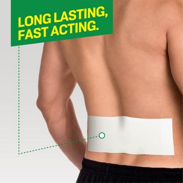 Absorbine Jr. Plus Pain Relief Back Patch XL, EACH