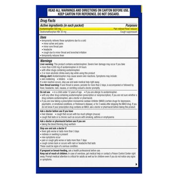 Theraflu Daytime Severe Cold Relief Powder, Honey Lemon​ Flavor