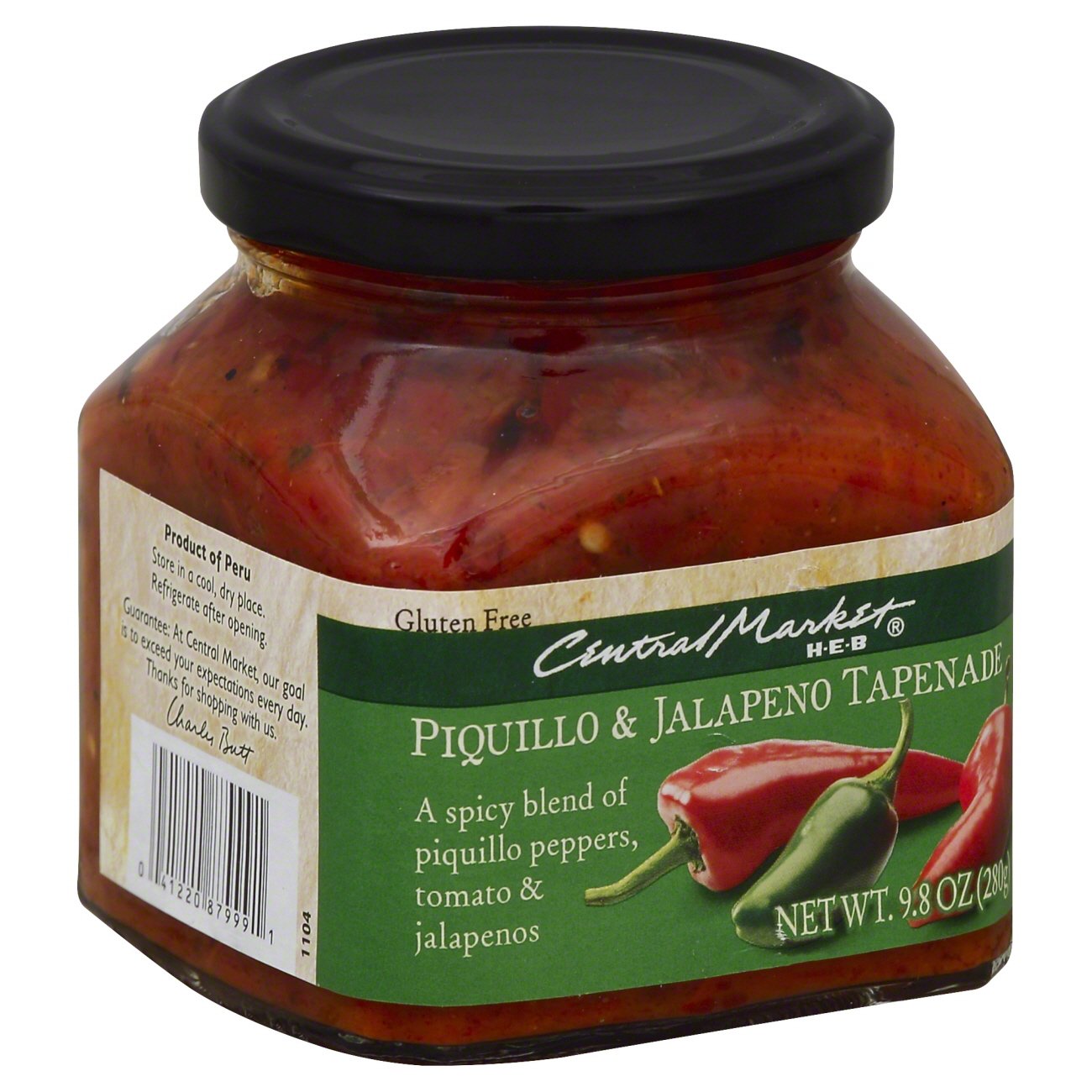 Central Market Piquillo and Jalapeno Tapenade Shop Pasta Sauces at HEB