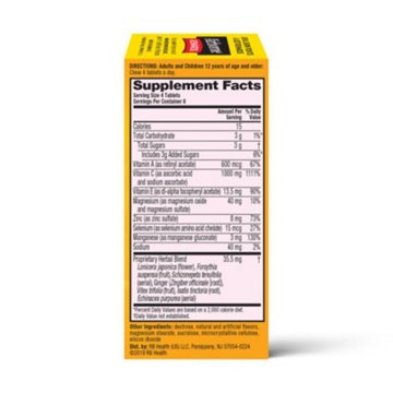 Airborne Citrus Chewable Tablets