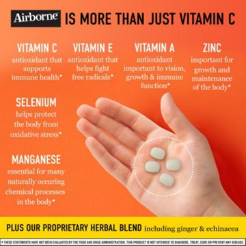 Airborne Citrus Chewable Tablets