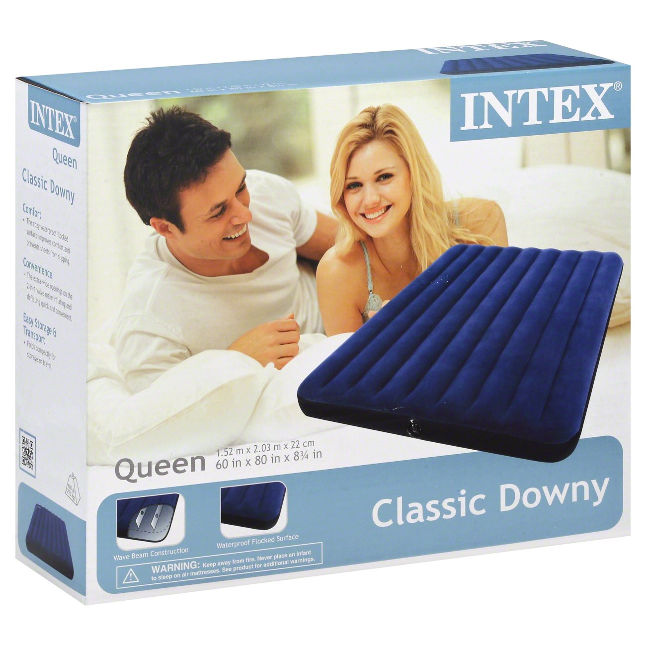 Матрас надувной classic downy