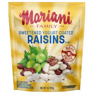 Mariani Vanilla Yogurt Raisins, 7 oz