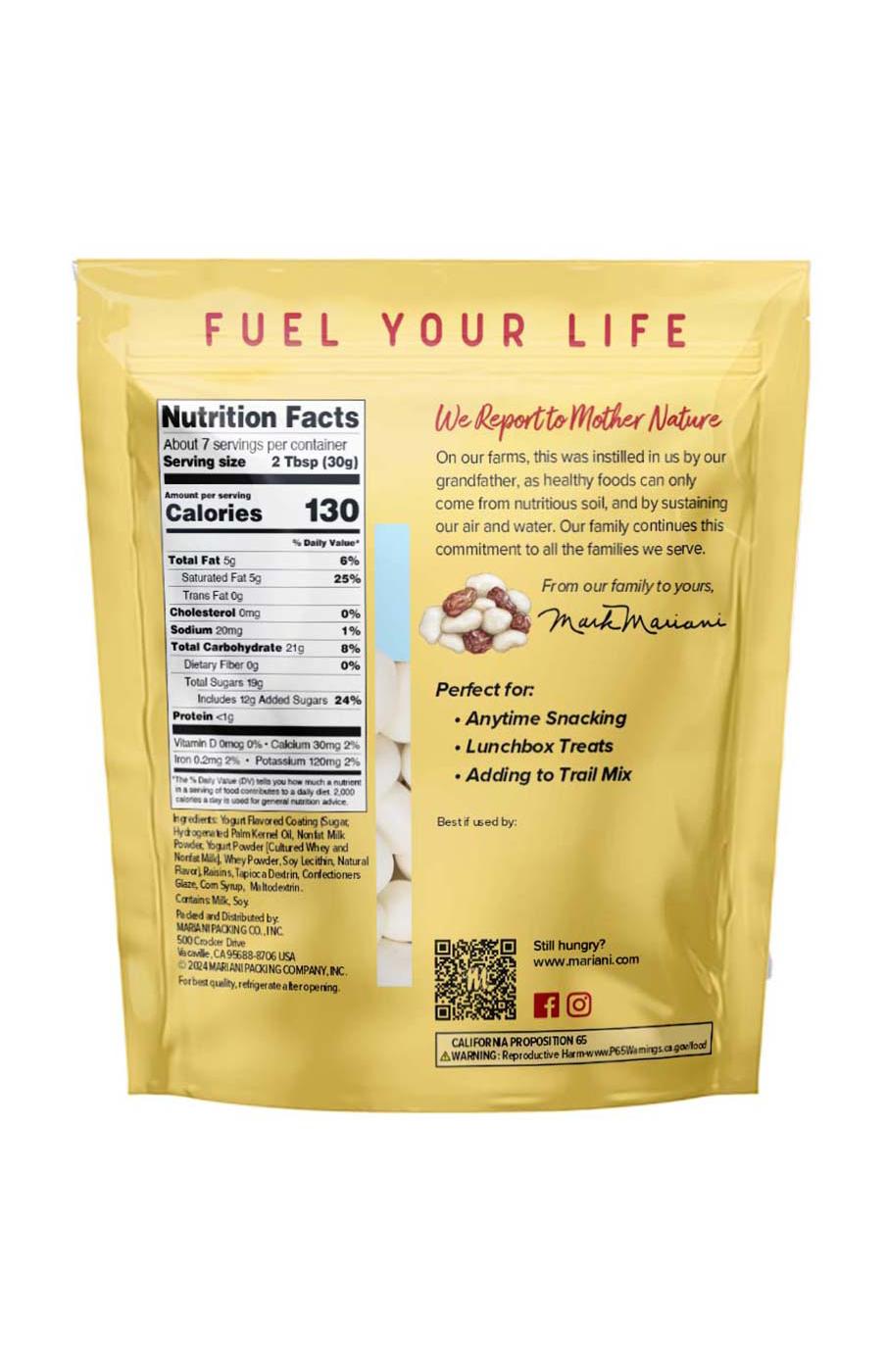 Mariani Vanilla Yogurt Raisins; image 2 of 3