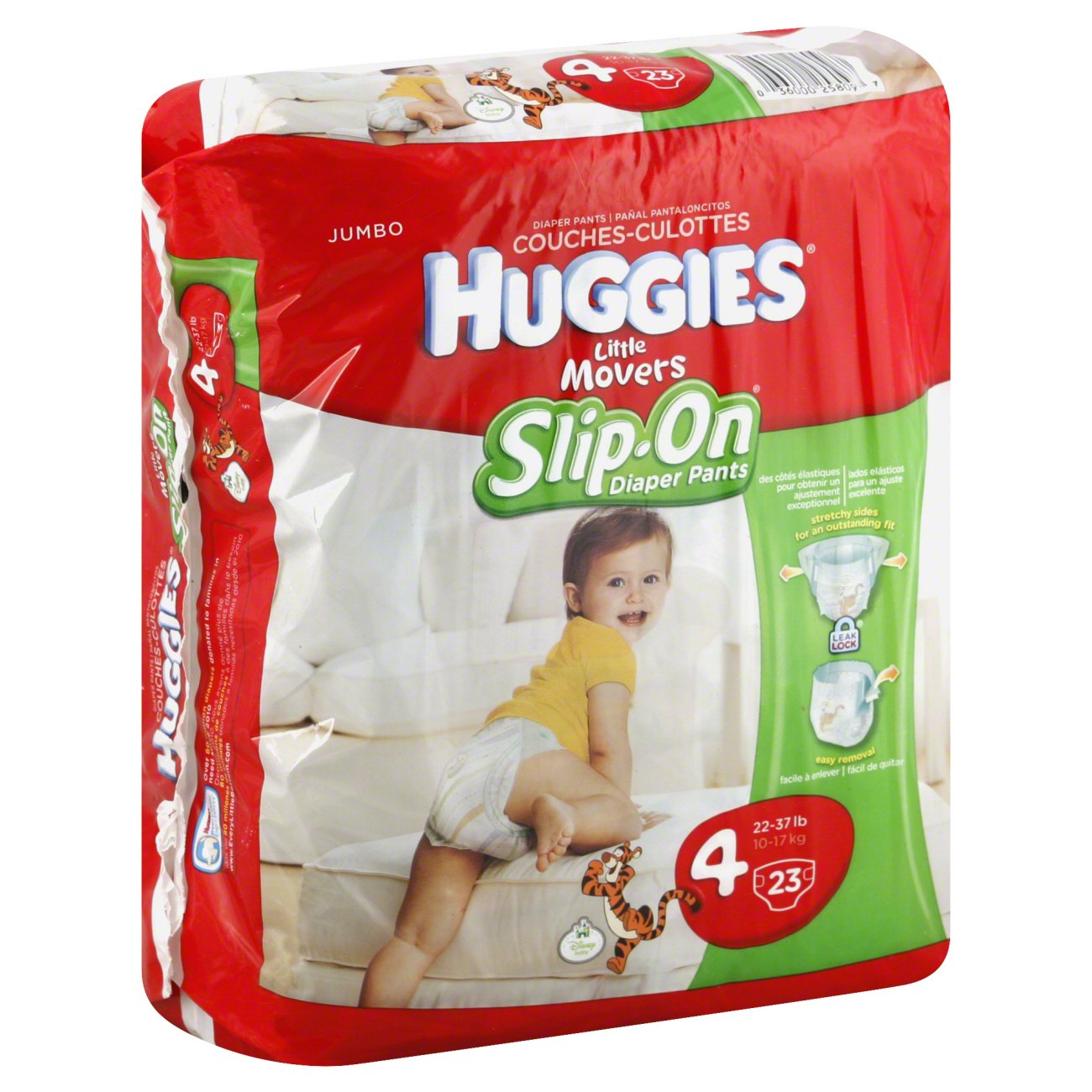 huggies slip on size 4