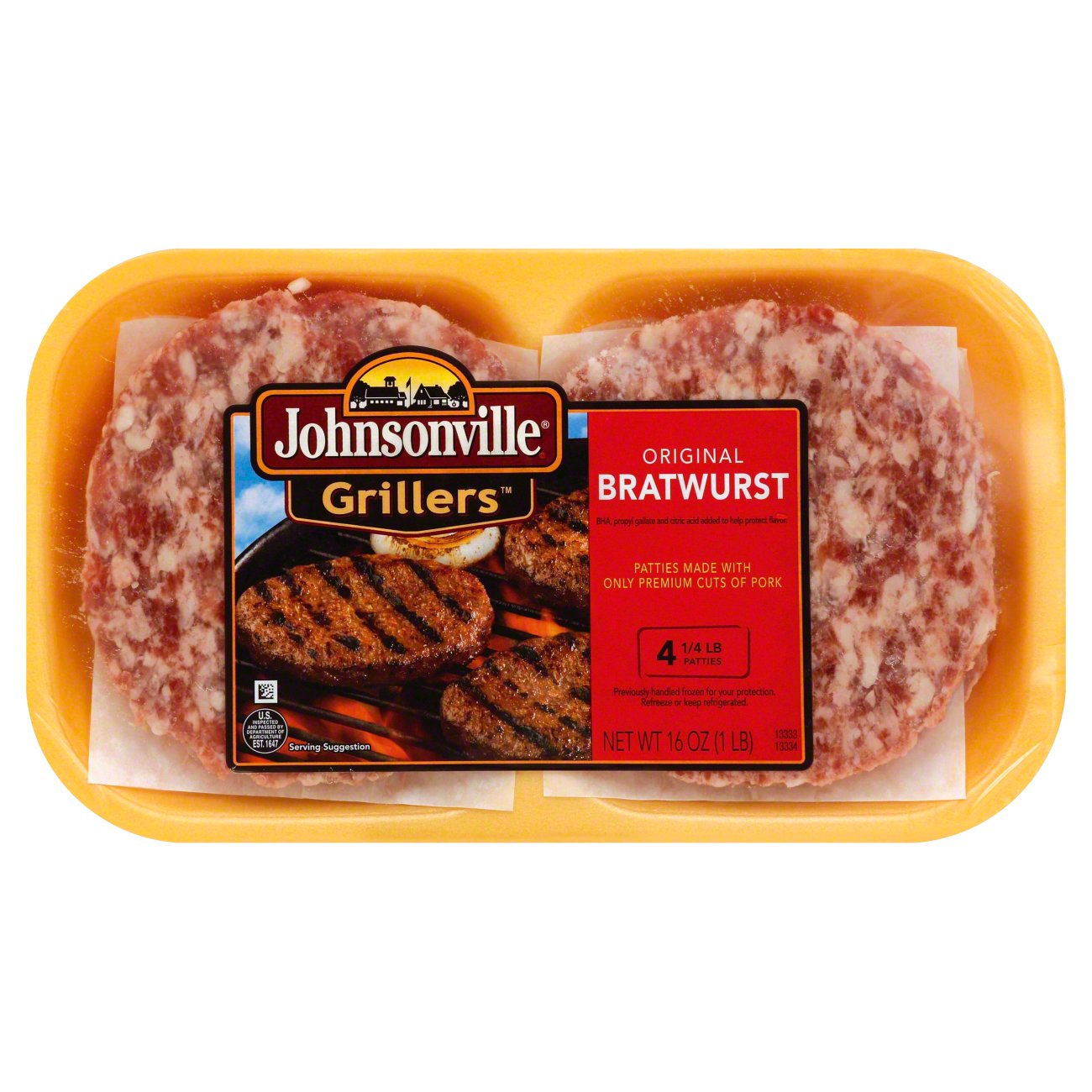 Johnsonville Bratwurst Patties - Shop Sausage At H-E-B