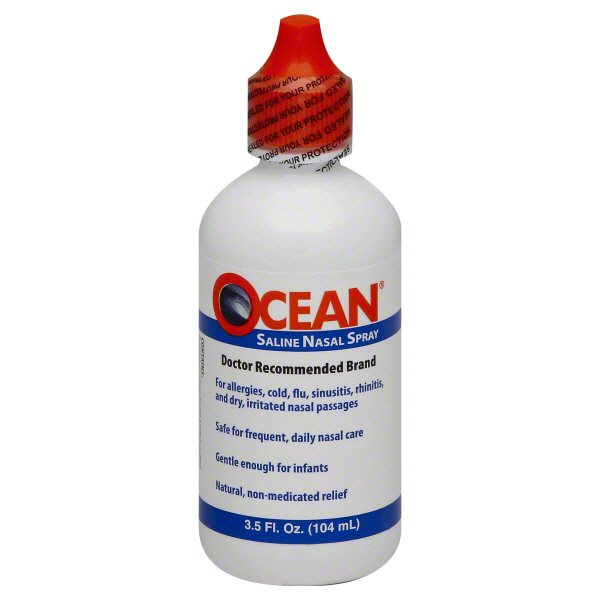 sodium chloride nasal spray ocean