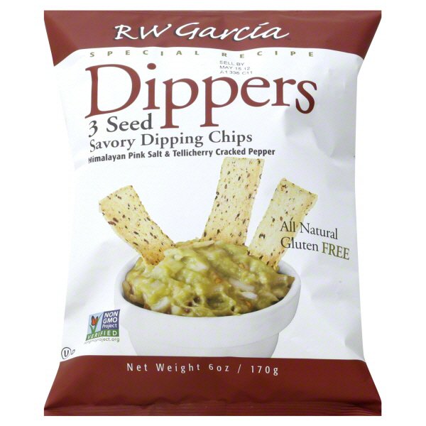 RW Garcia Dippers 3 Seed Savory Dipping Chips Shop Snacks & Candy at