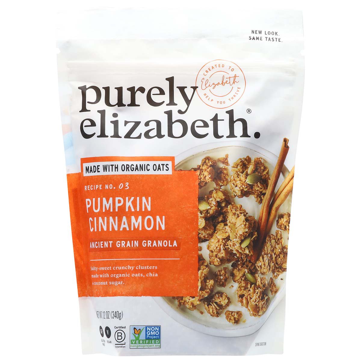 Purely Elizabeth Pumpkin Cinnamon Ancient Grain Granola Shop Cereal