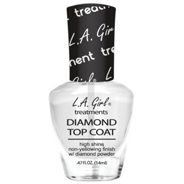 L.A. Girl Diamond Top Coat Nail Polish, EACH