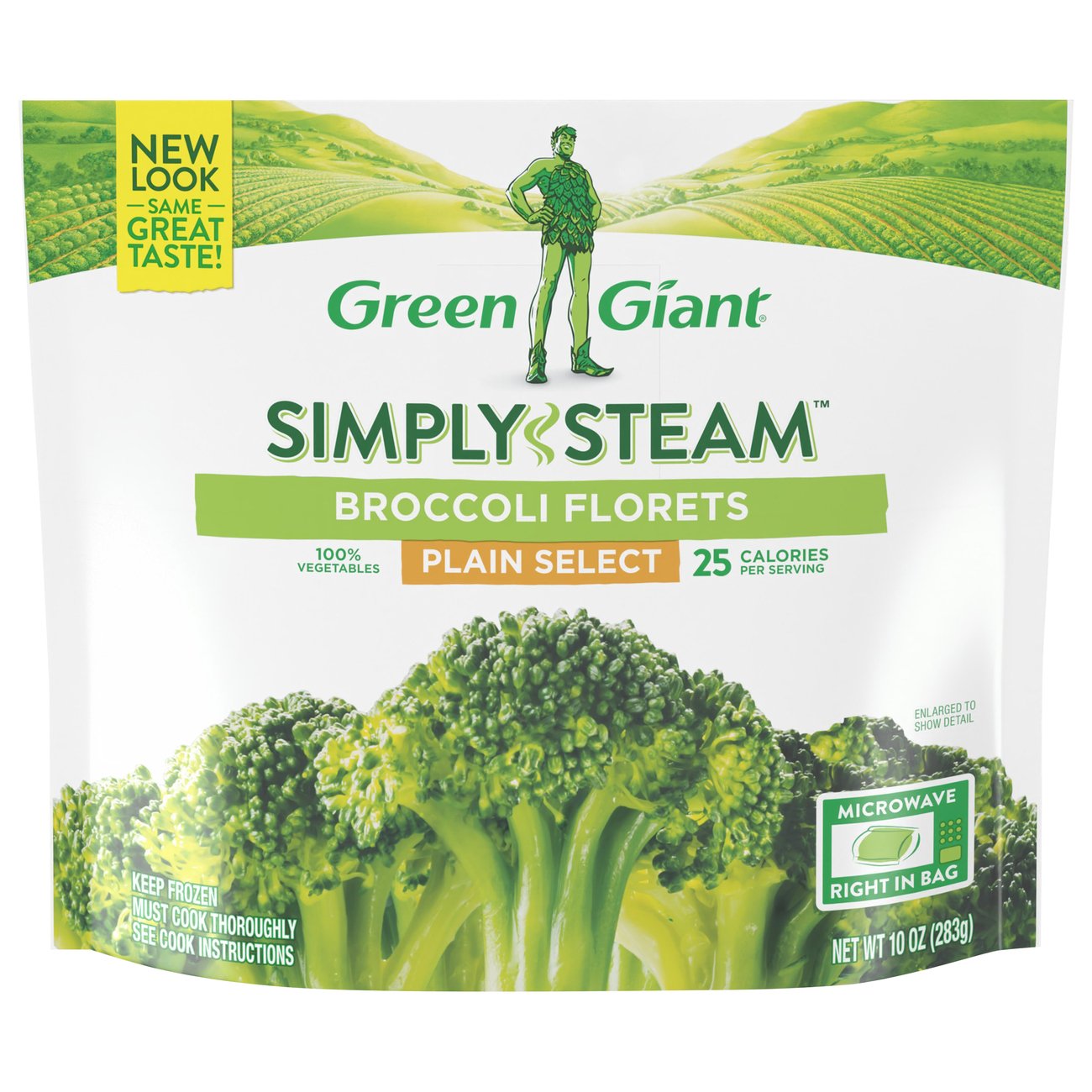 Green Giant Simply Steam Broccoli Florets Shop Broccoli, cauliflower