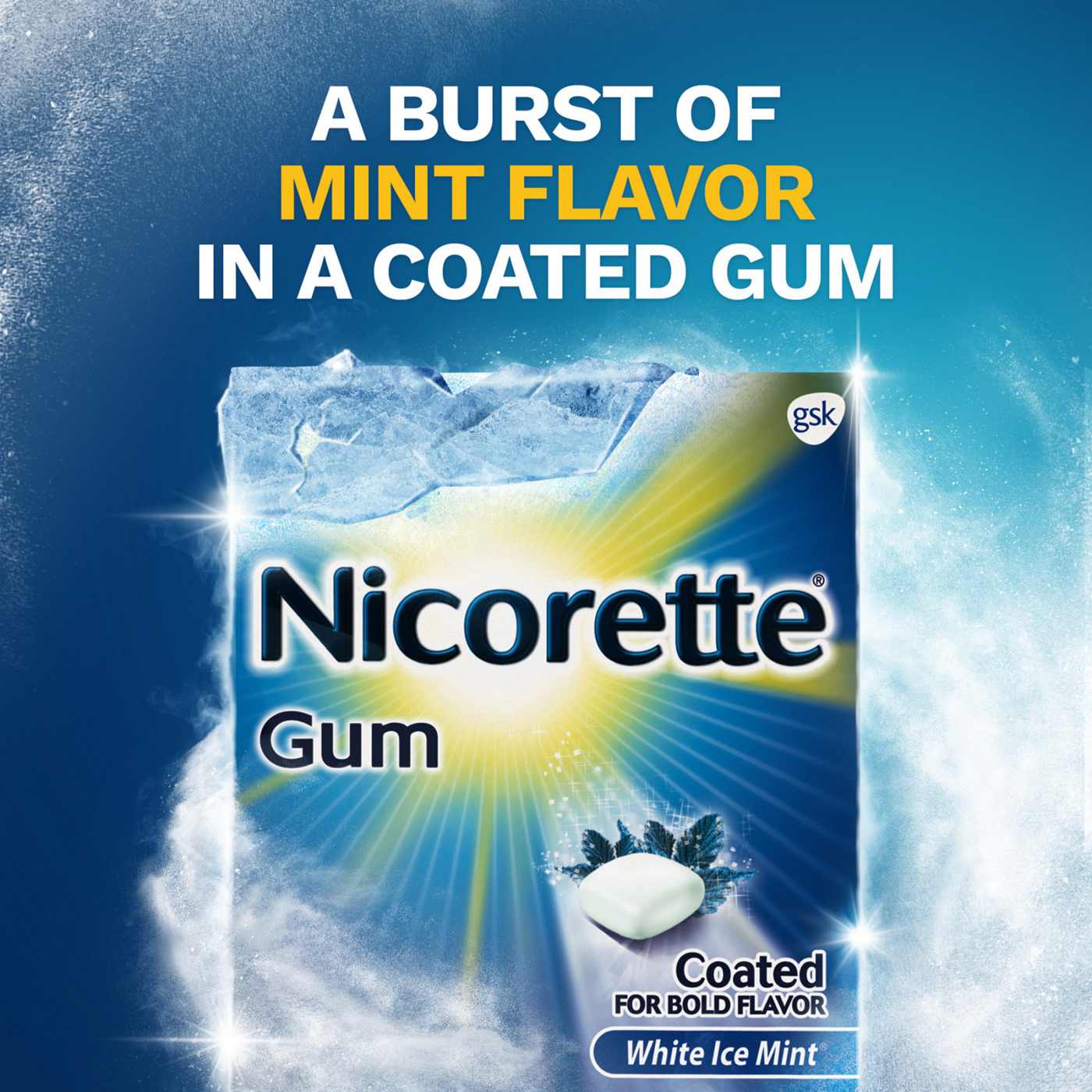 Nicorette Stop Smoking Aid Gum - 2 mg; image 6 of 8