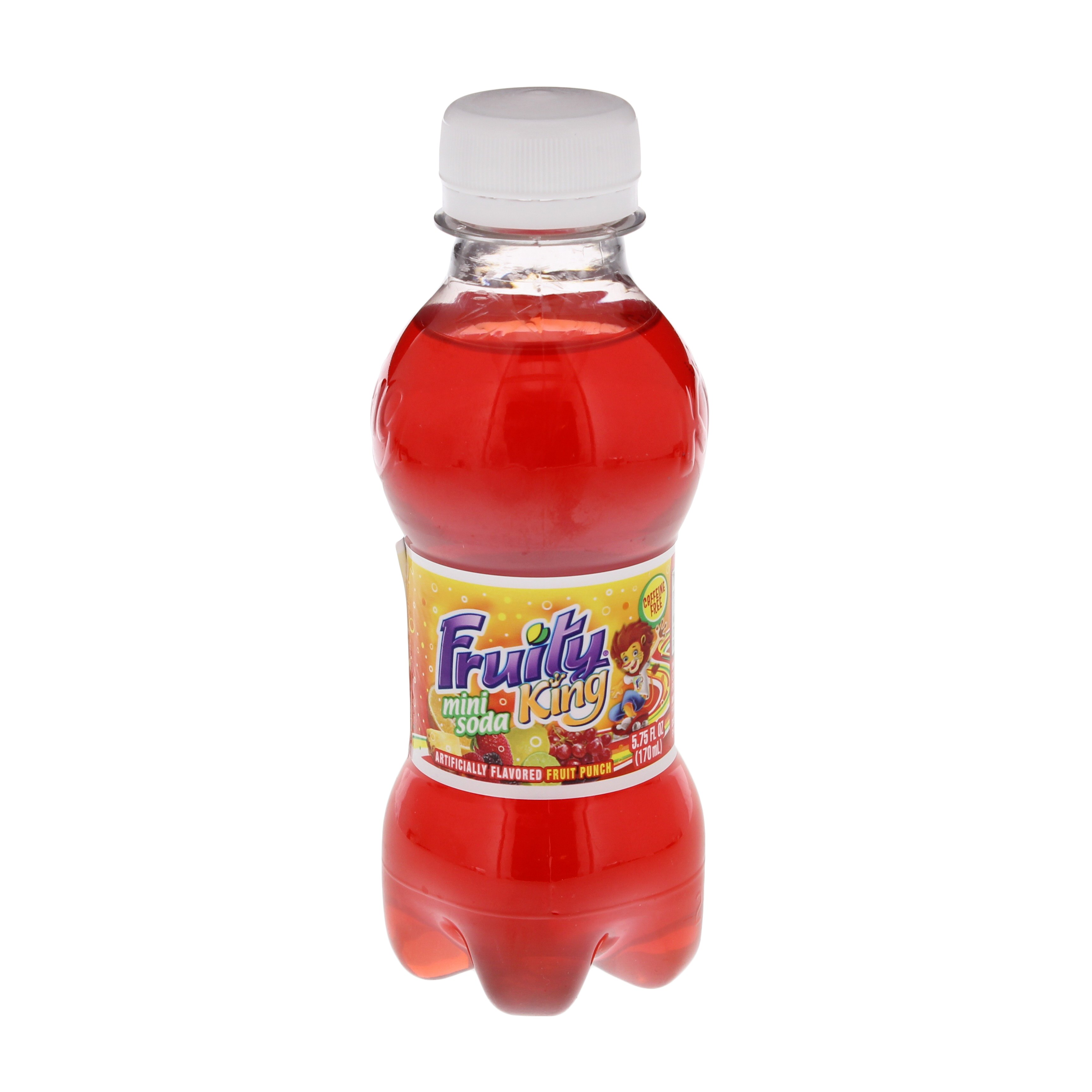 Fruity King Mini Fruit Punch Soda - Shop Soda at H-E-B