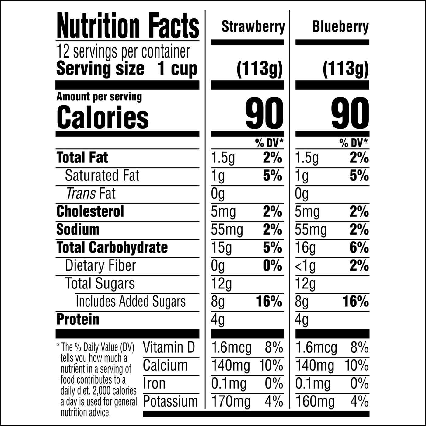 Activia Low Fat Probiotic Strawberry & Blueberry Yogurt; image 6 of 6