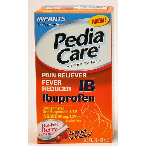 Pediacare Ibuprofen Dye Free Pain Reliever Fever Reducer Drops For Infants 6 23 M Shop Pain Relievers At H E B