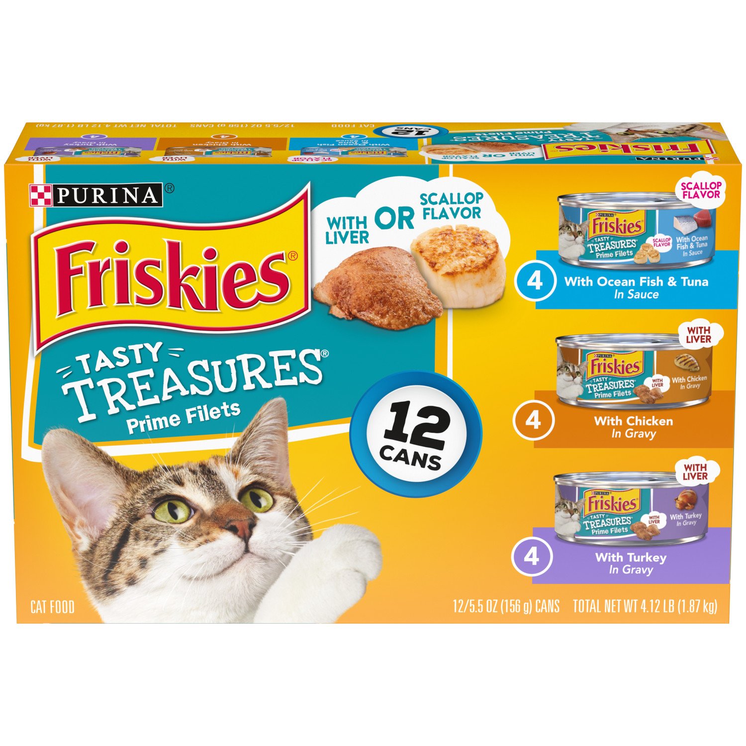 Purina Friskies Tasty Treasures Assorted Flavors Cat Food Shop Cats