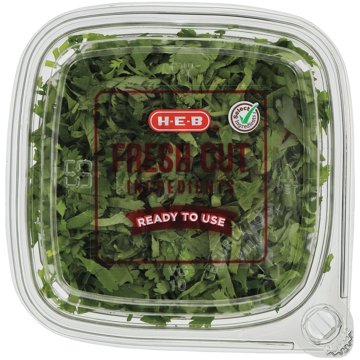 H-E-B Fresh Chopped Cilantro, 3 oz