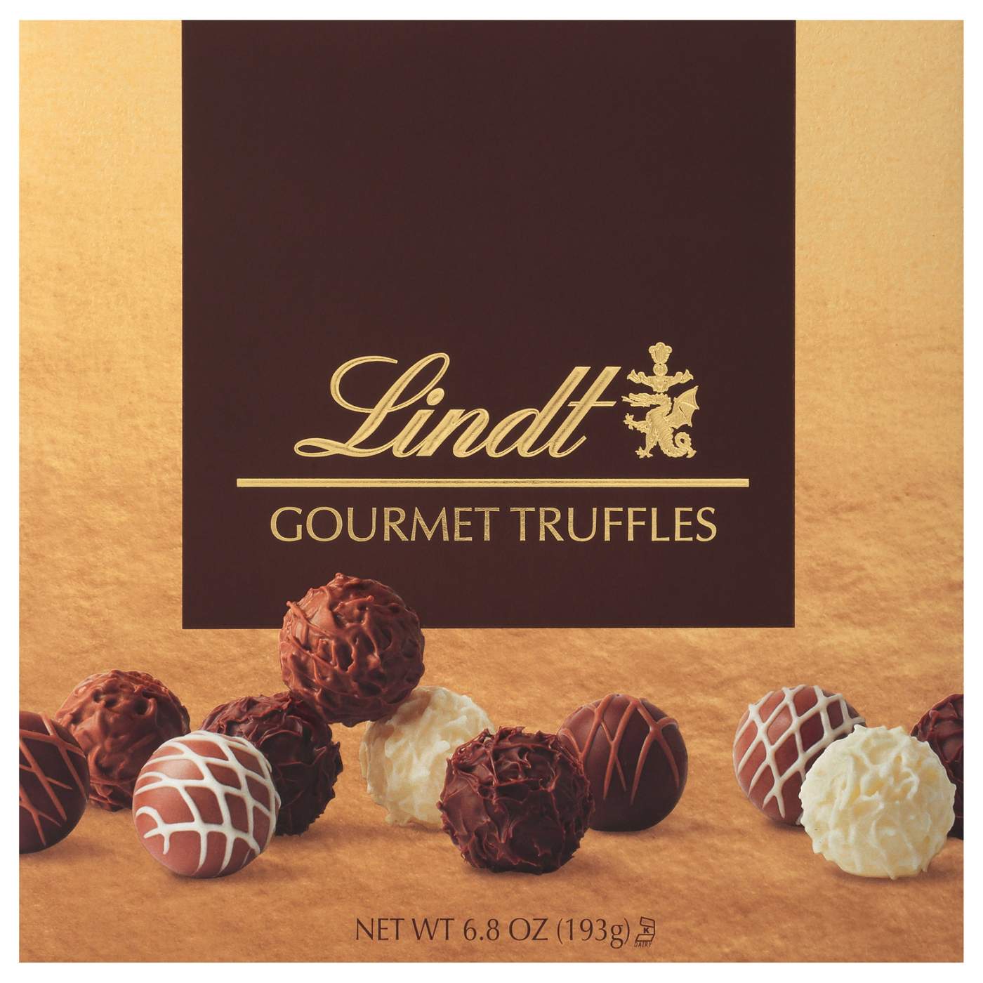 Lindt Lindor Gourmet Assorted Chocolate Truffles Gift Box; image 1 of 2