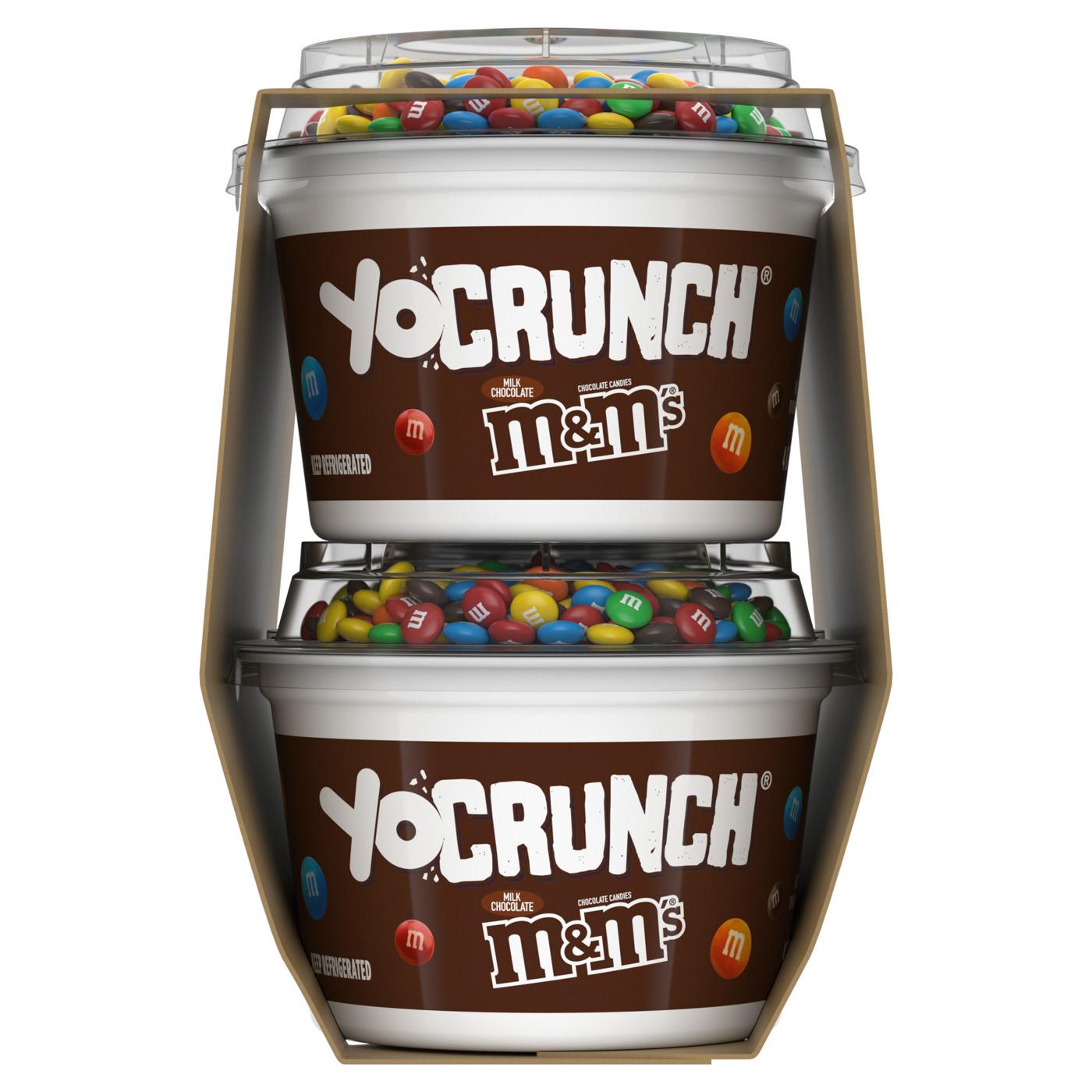 YoCrunch Low-Fat Vanilla Yogurt with Milk Chocolate M&M's; image 2 of 9