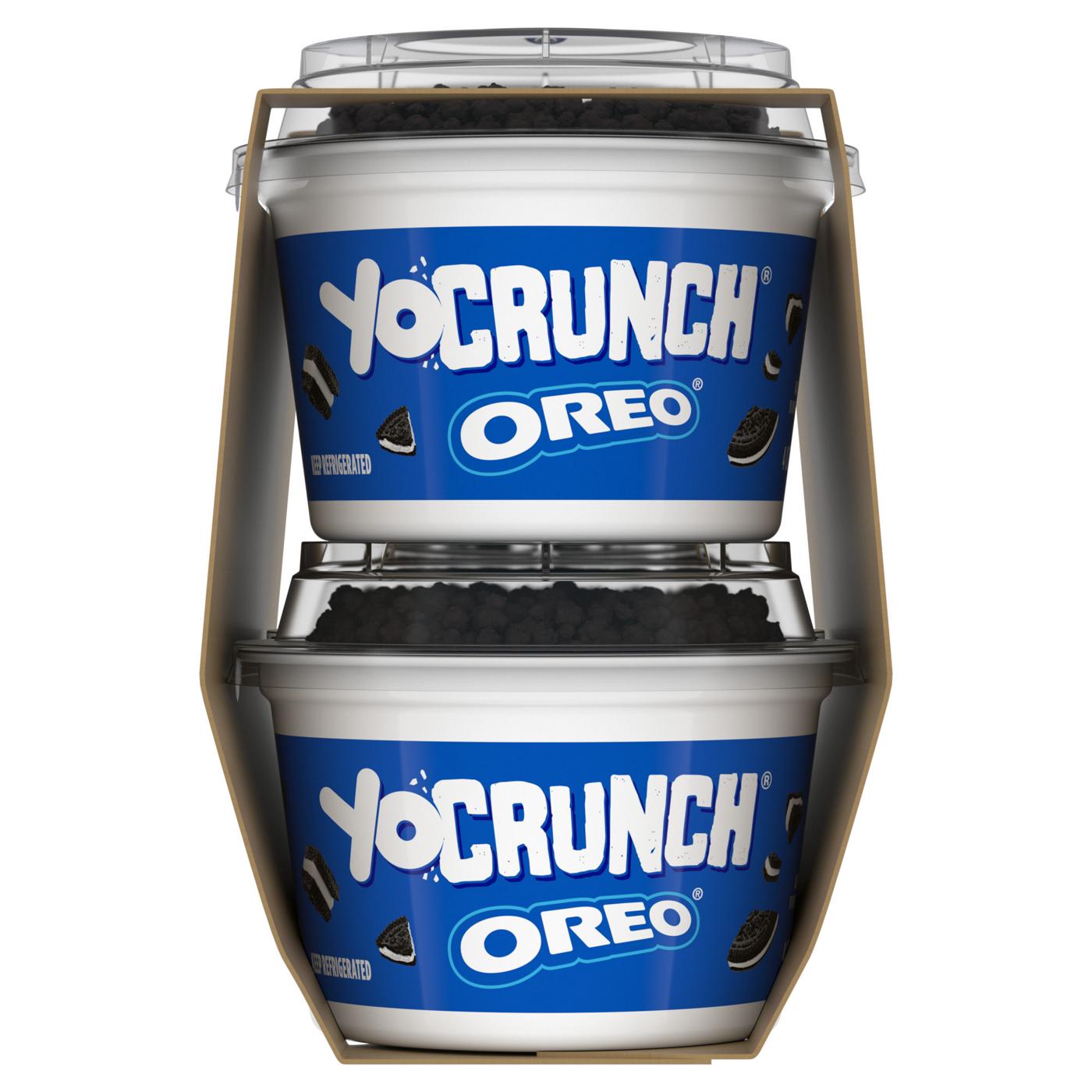 YoCrunch Low Fat Oreo Cookies N' Cream Yogurt; image 3 of 9