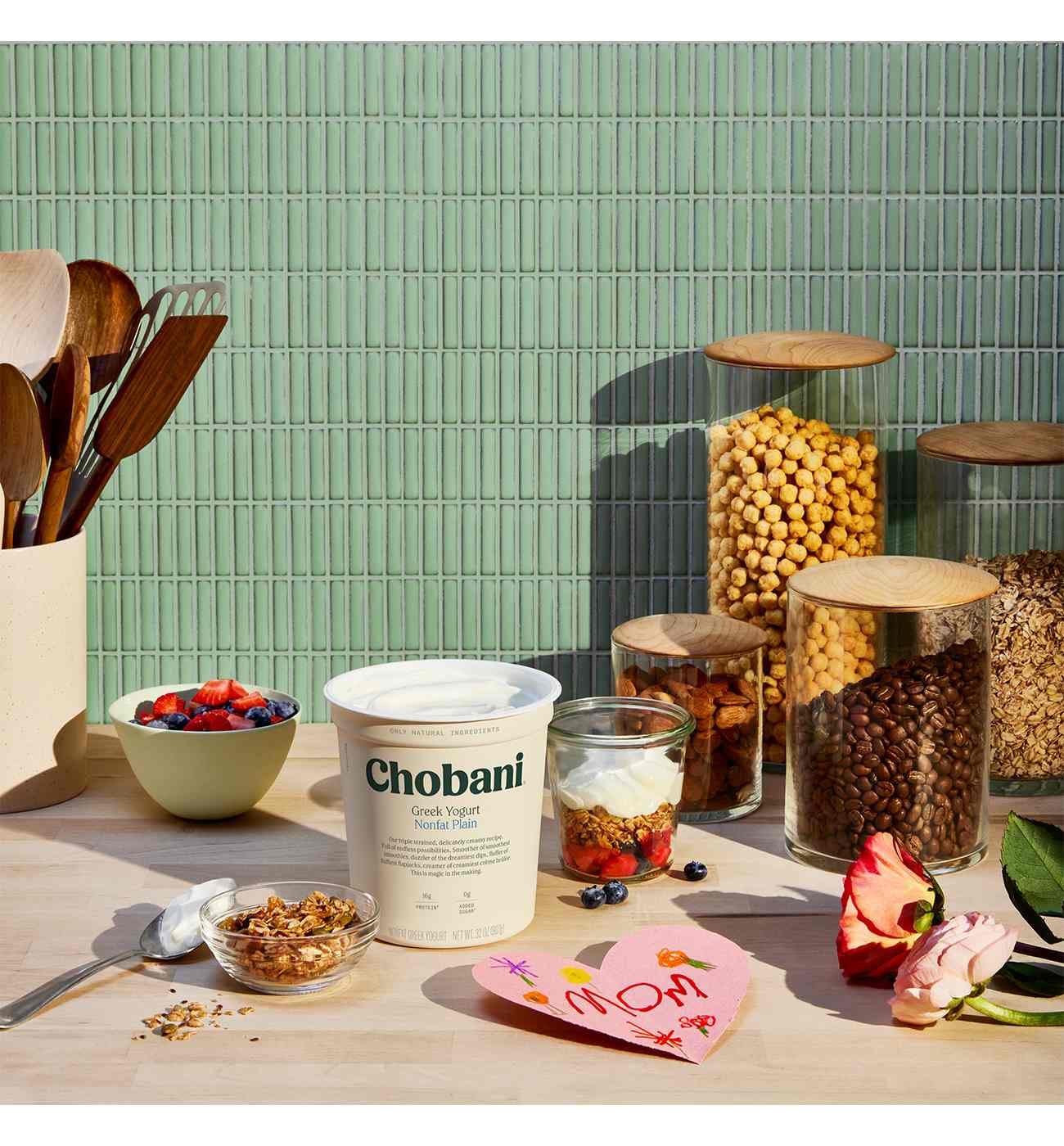 Chobani Non-Fat Vanilla Blended Greek Yogurt; image 3 of 4