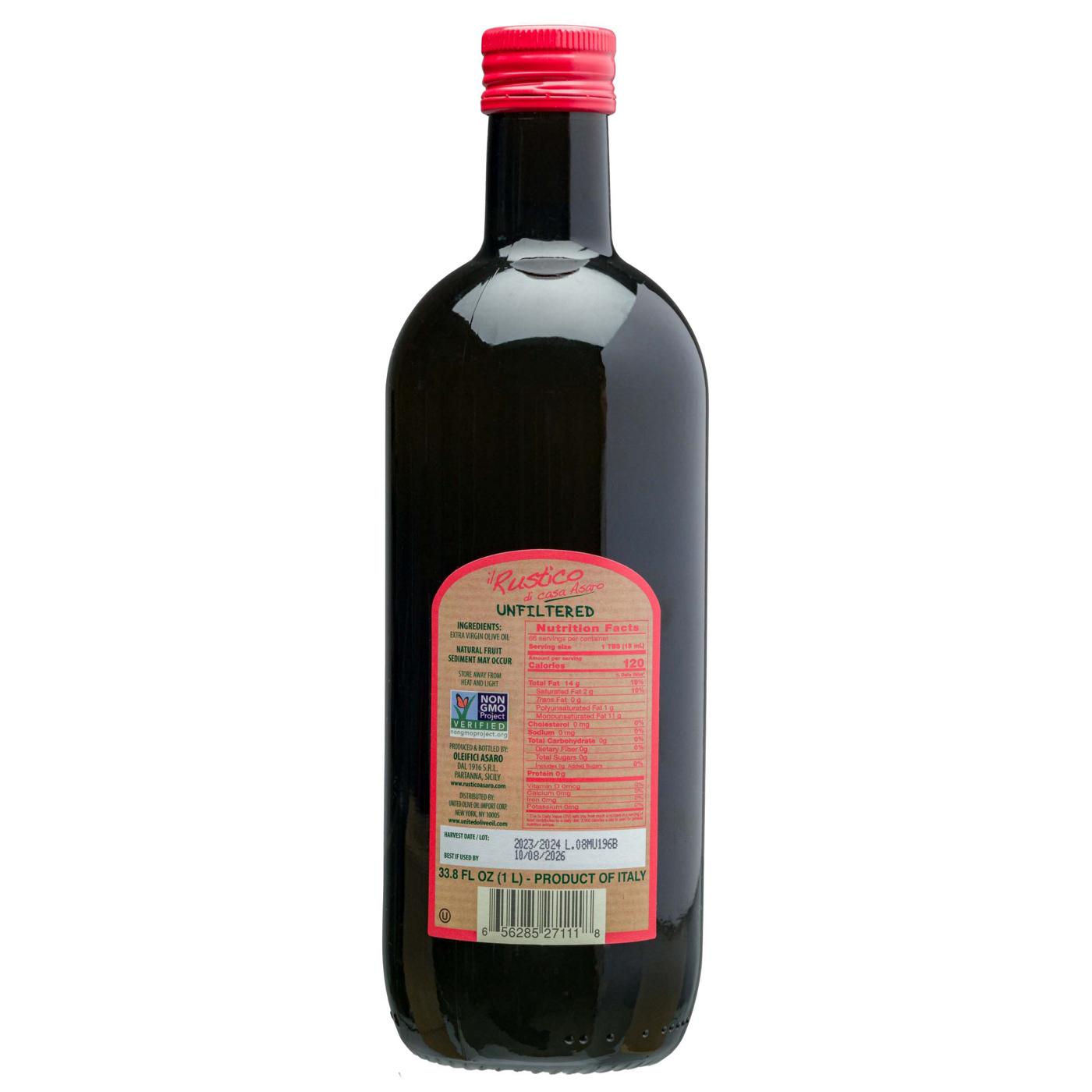 Rustico di Casa Asaro Unfiltered Extra Virgin Olive Oil Shop Oils at