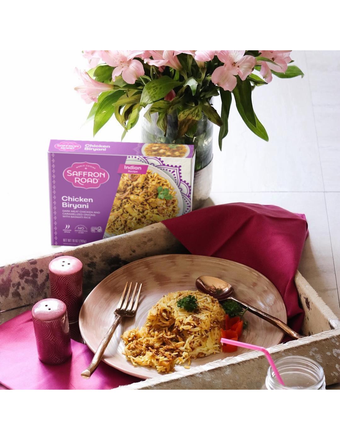 Saffron Road Gluten Free Chicken Biryani Indian Frozen Dinner; image 5 of 6