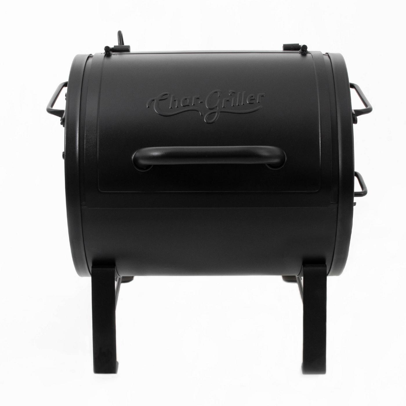 Char-Griller Portable Charcoal Grill & Side Fire Box; image 1 of 5