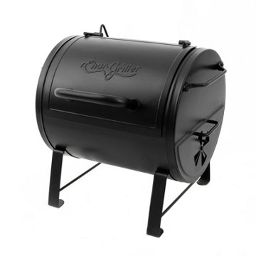Char-Griller Portable Charcoal Grill & Side Fire Box, 20" x 18"