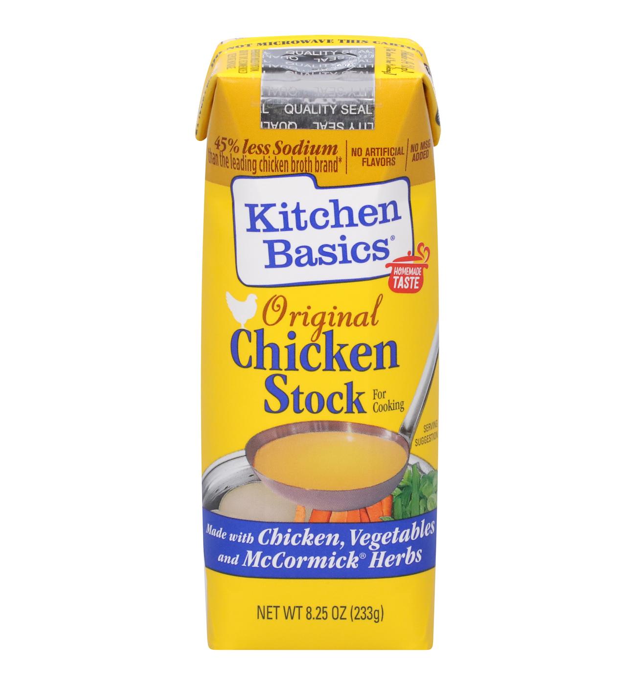 Kitchen Basics Original Chicken Stock; image 1 of 10