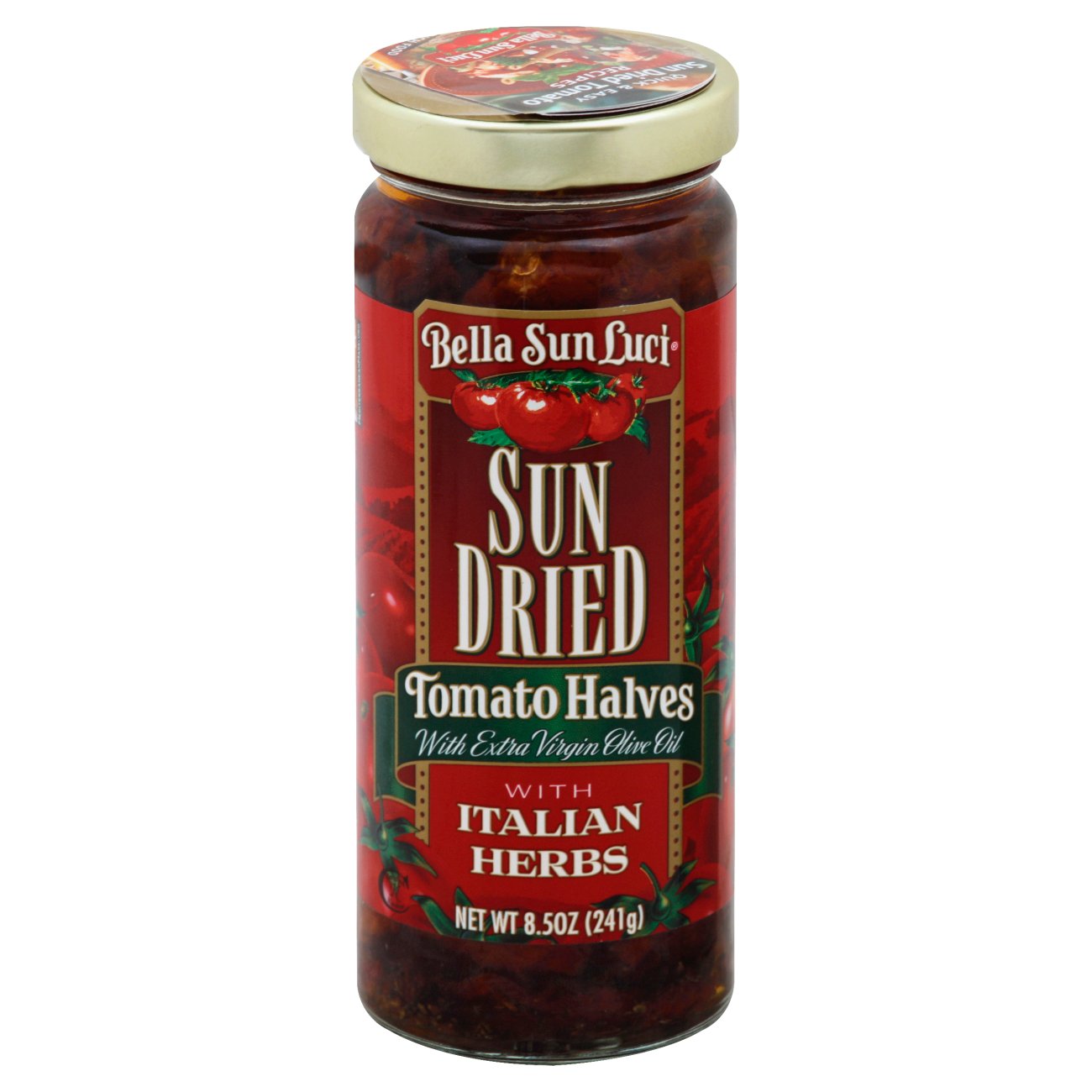 Bella Sun Luci Tomato Halves, with Italian Herbs, Sun-Dried - Shop Tomatoes  at H-E-B