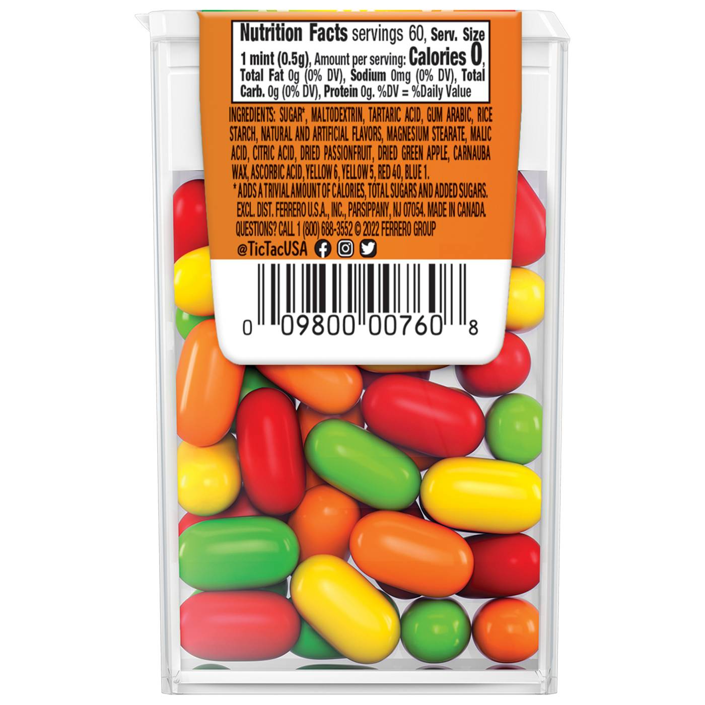 Tic Tac Fruit Adventure Mints; image 4 of 4