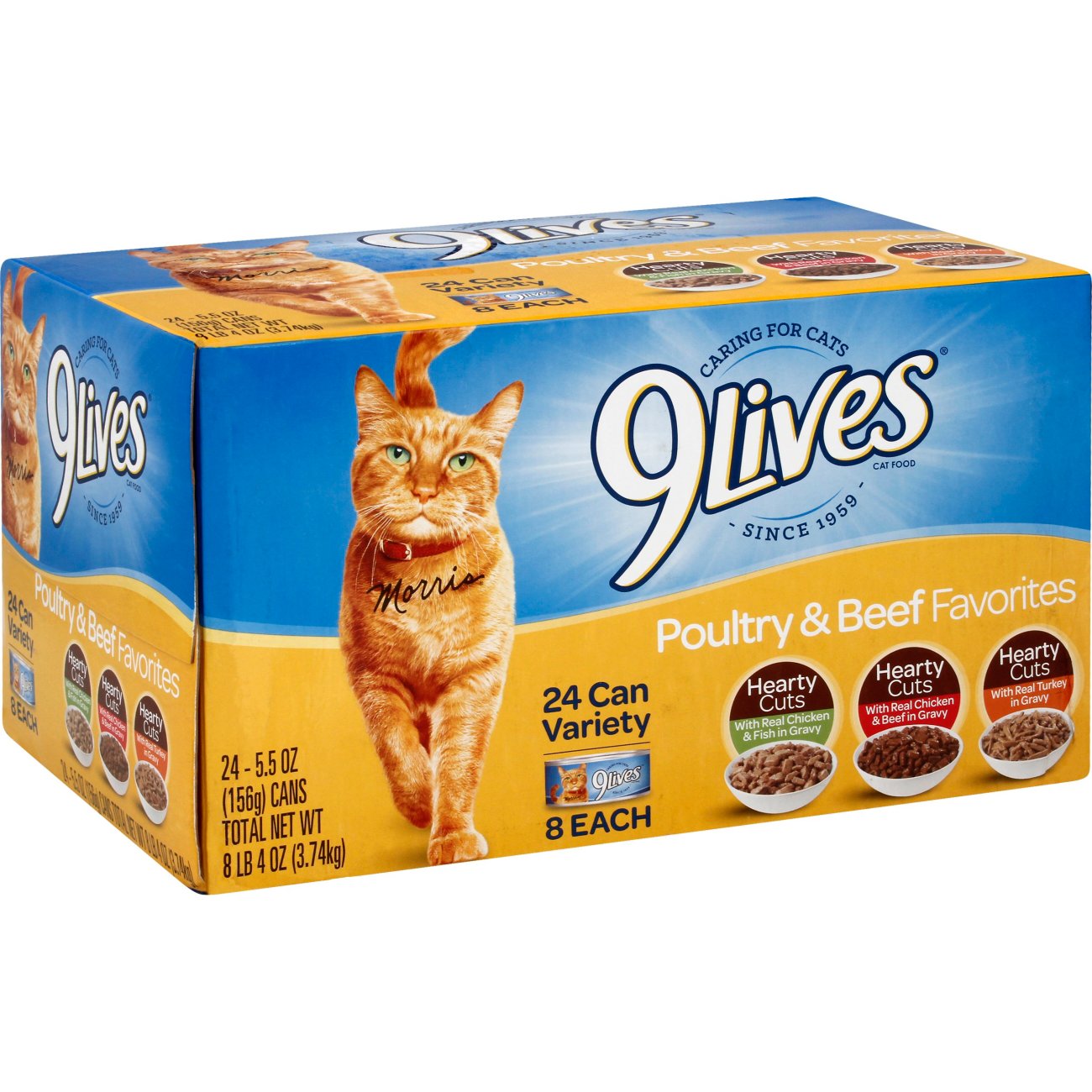 9 lives shop cat food